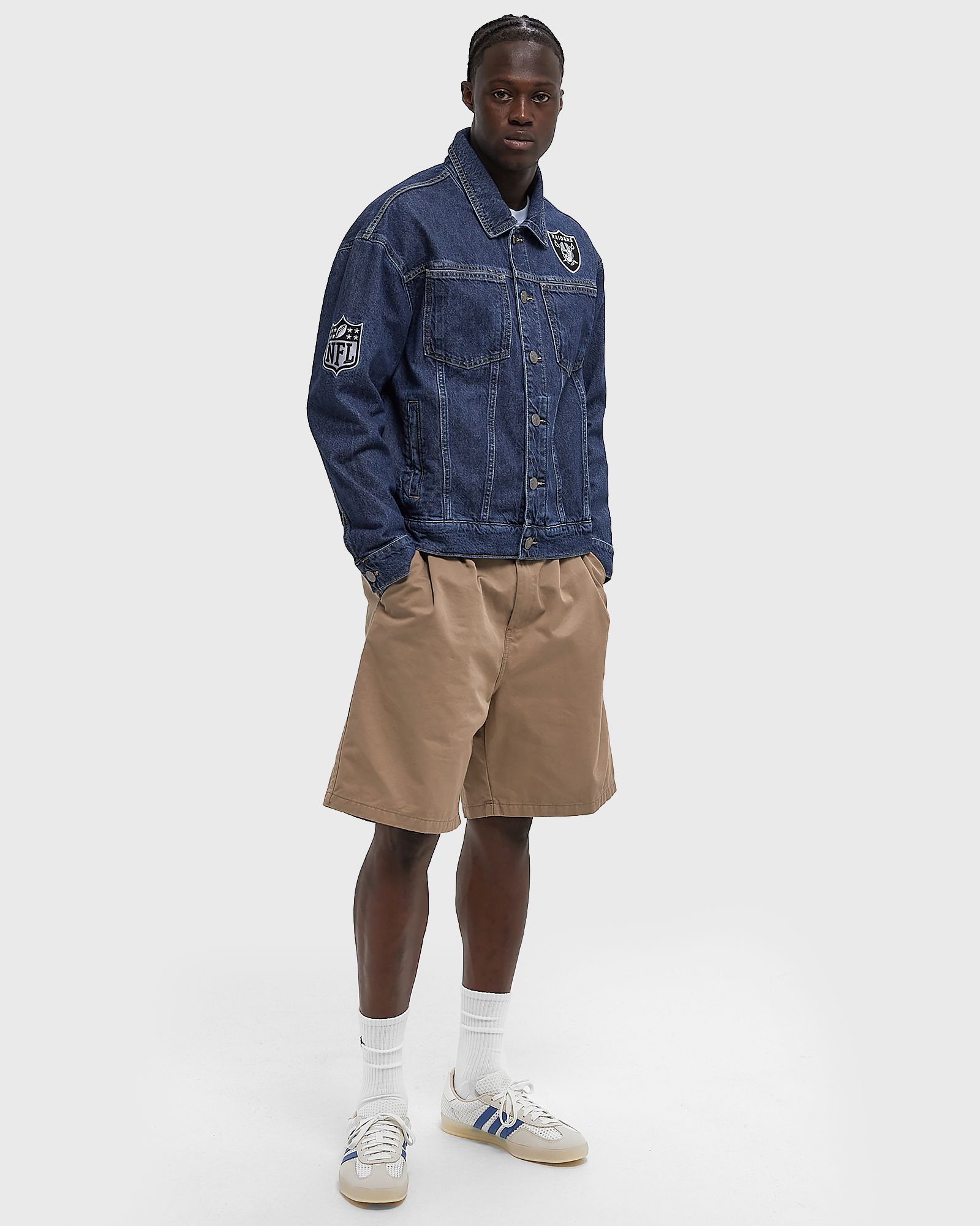 NFL DENIM JACKET LAS VEGAS RAIDERS