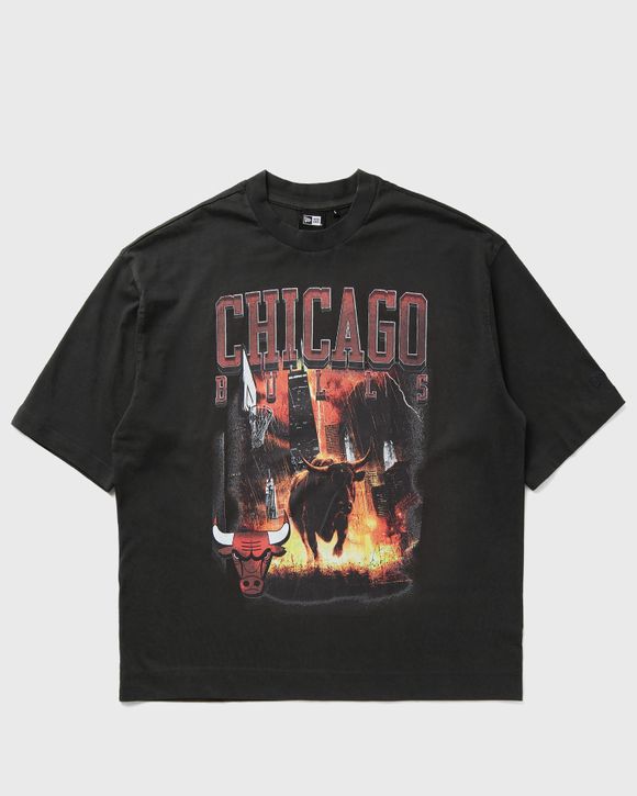 NBA WASHED GRPHC TEE CHICAGO BULLS