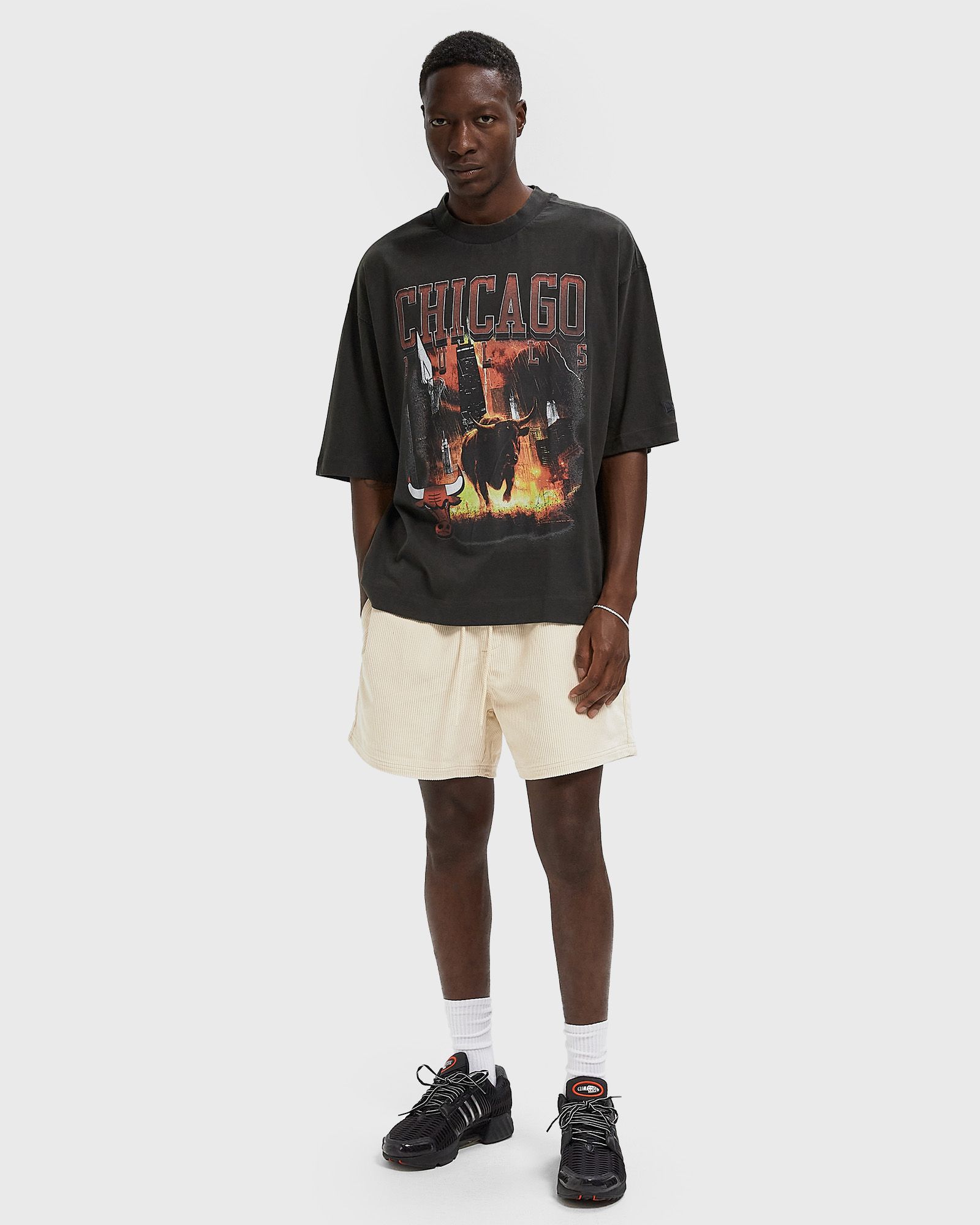 NBA WASHED GRPHC TEE CHICAGO BULLS