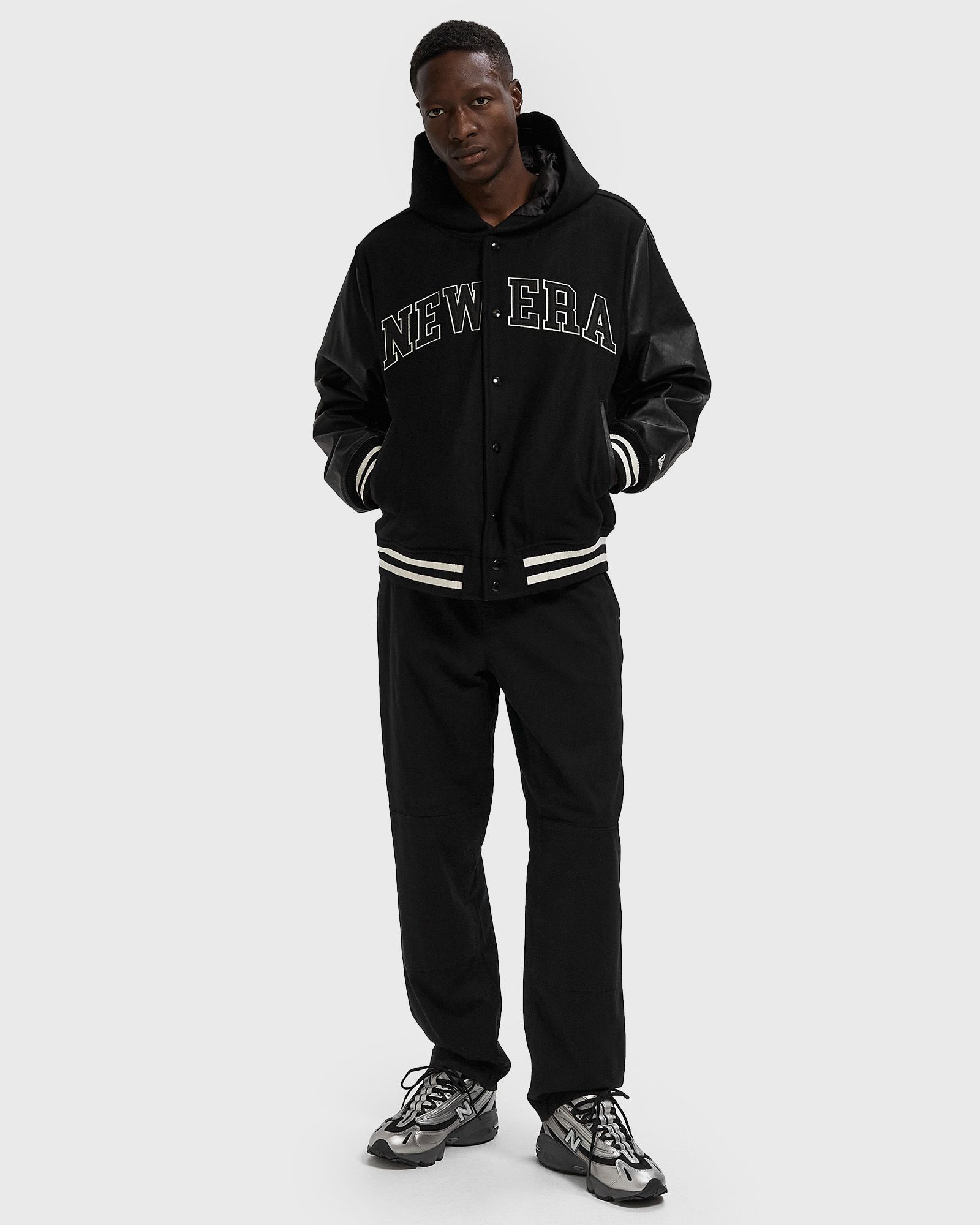 NE HOODED VARISTY JACKET