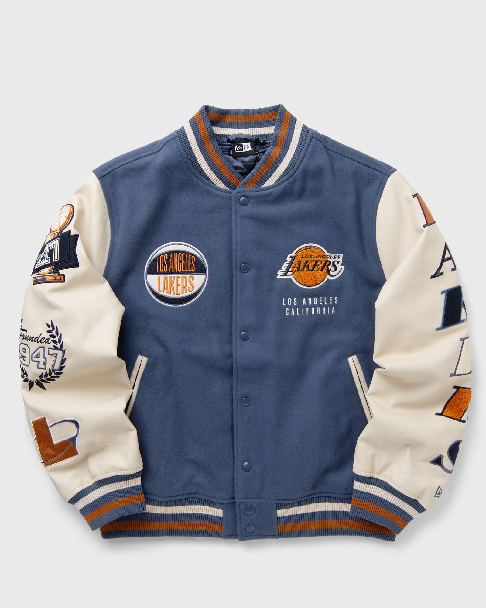 New Era NBA PATCH VARSITY LOS ANGELES LAKERS JACKET Multi