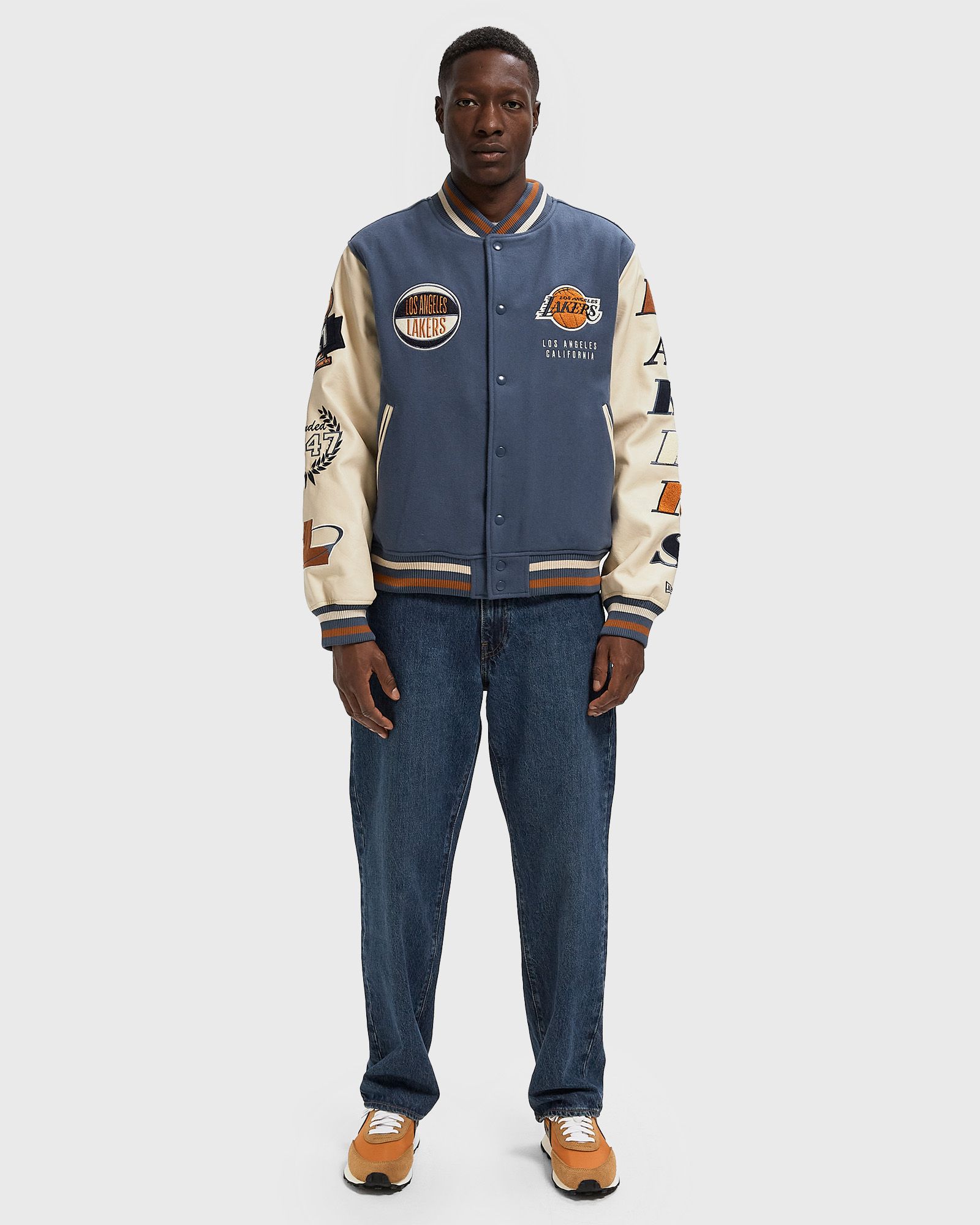NBA PATCH VARSITY LOS ANGELES LAKERS JACKET
