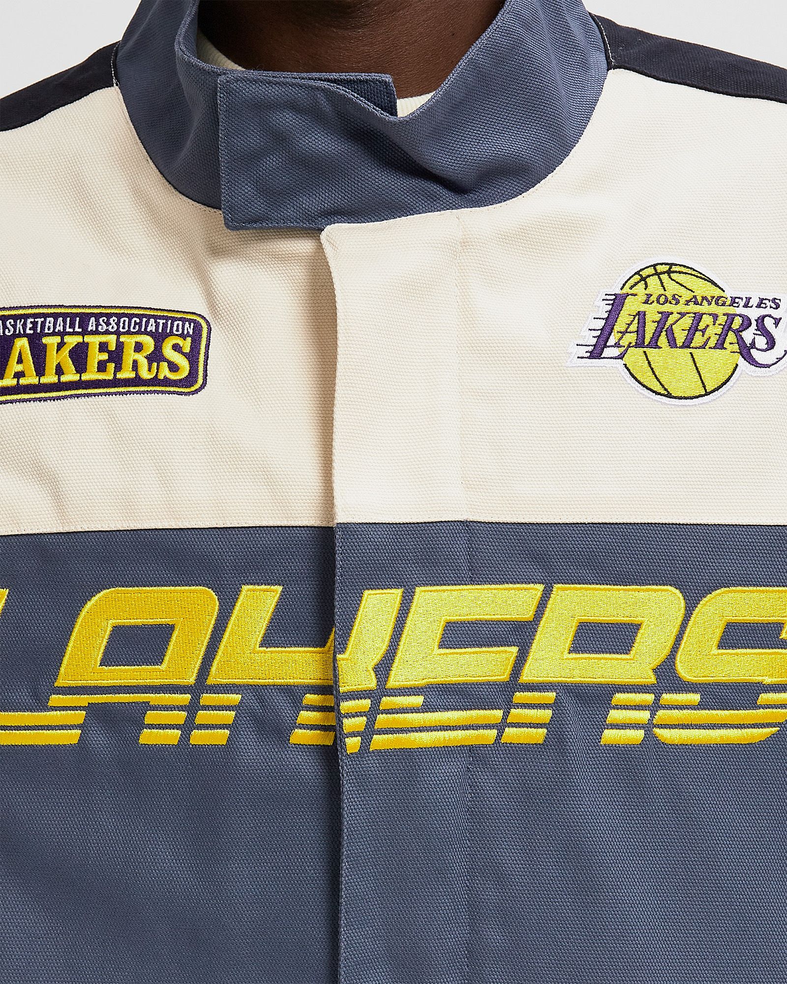 NBA MOTORSPORT JACKET LOS ANGELES LAKERS