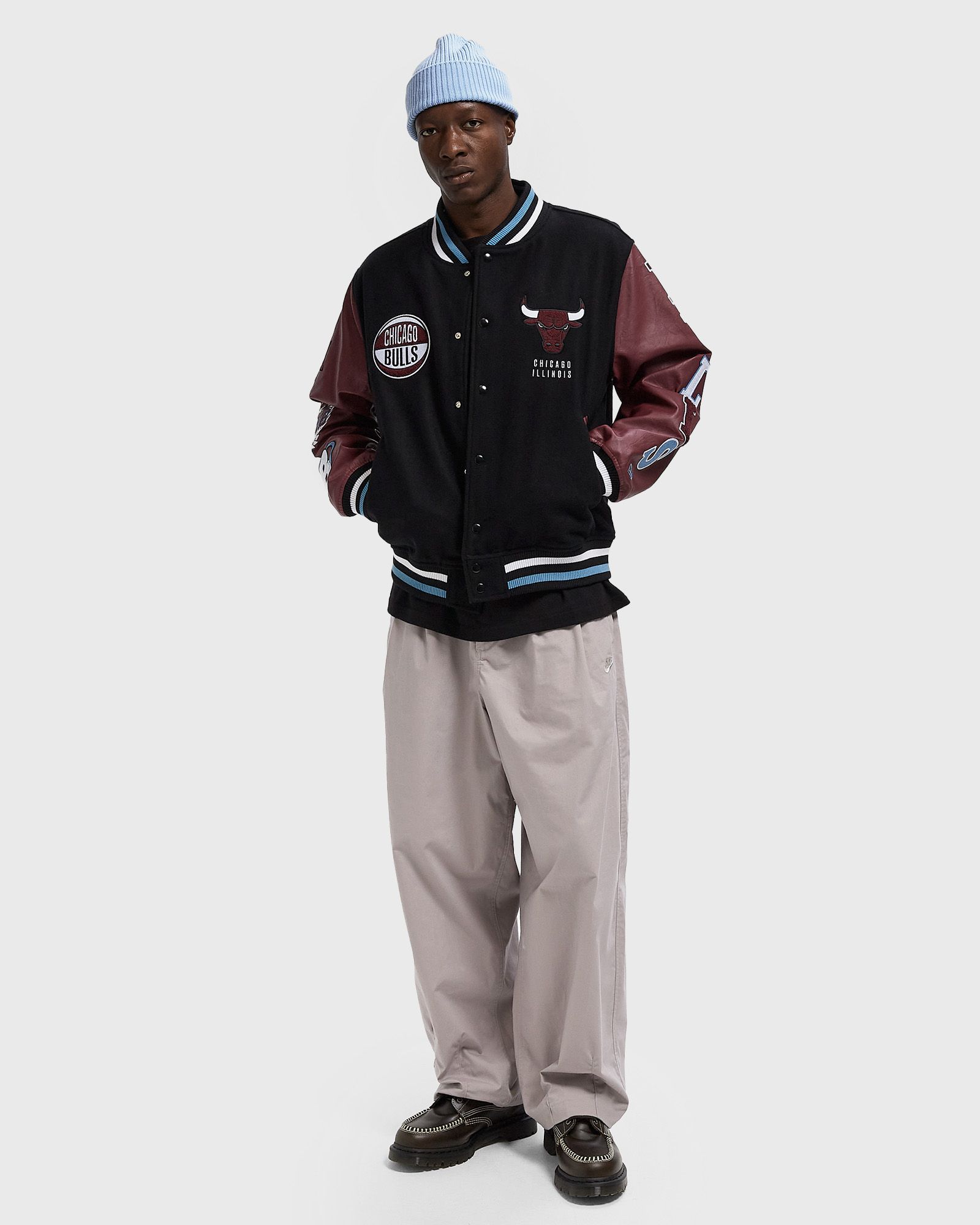 NBA PATCH VARSITY CHICAGO BULLS JACKET