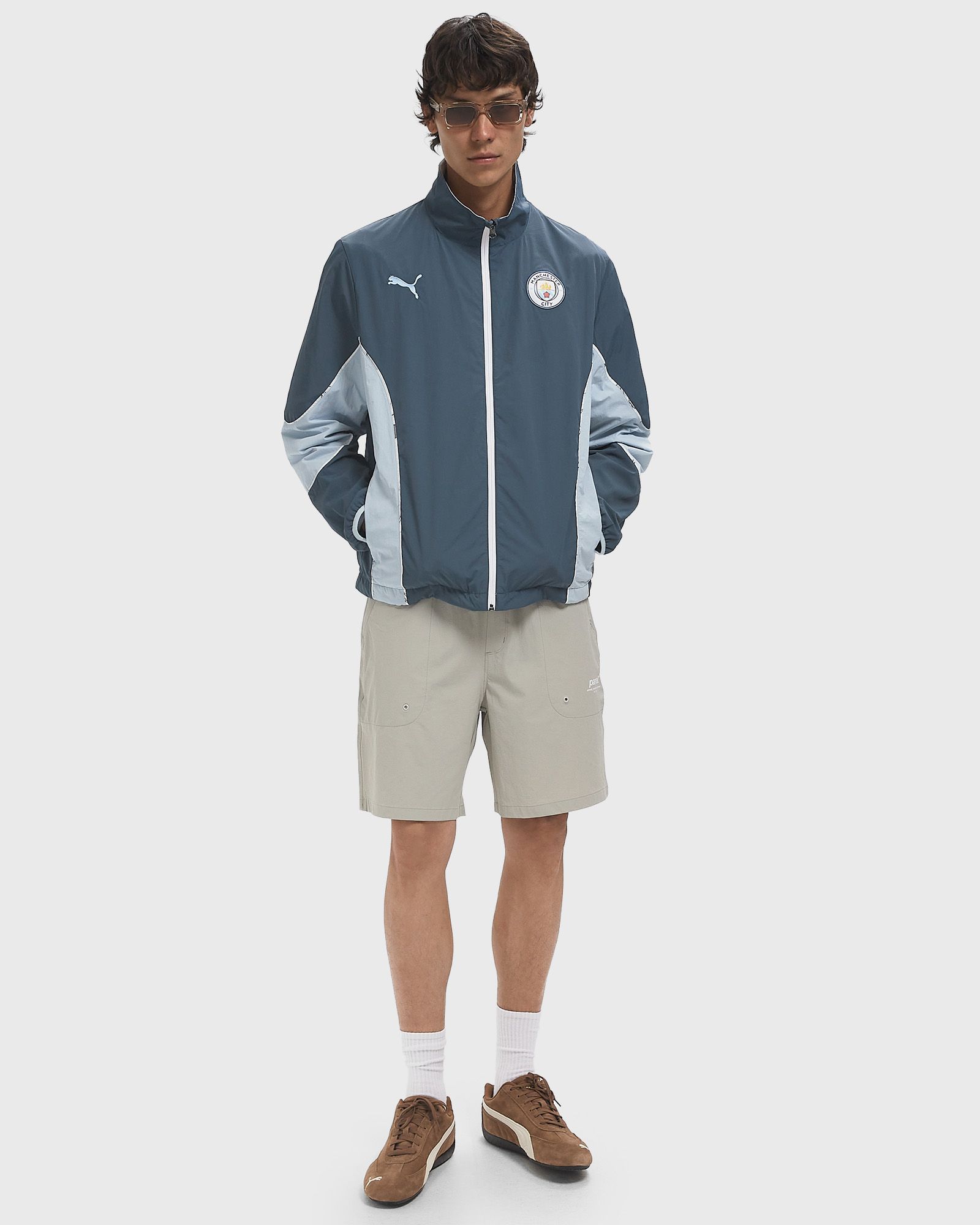 x KIDSUPER MANCHESTER CITY FC Reversible Jacket