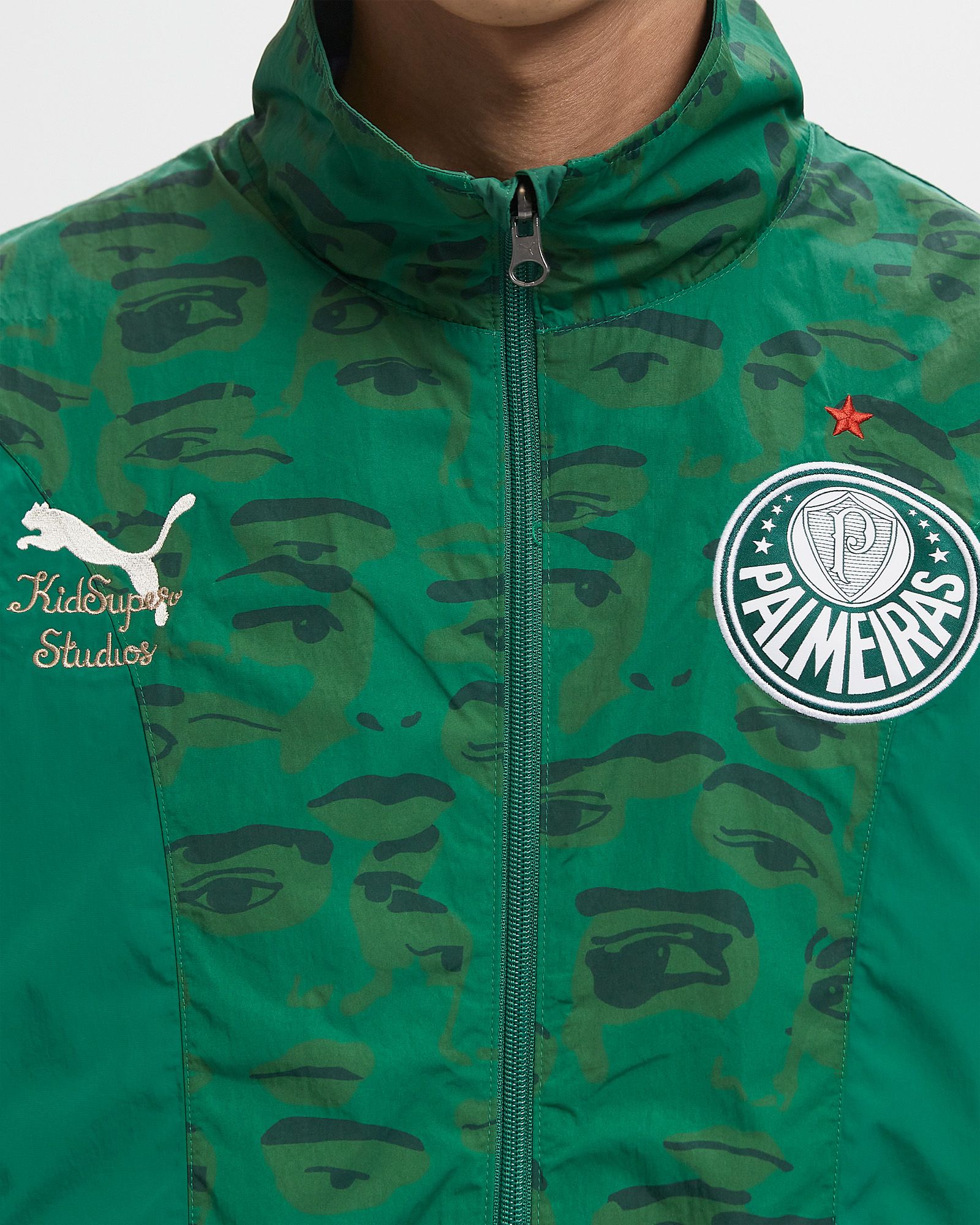 x KIDSUPER Palmeiras Reversible Jacket