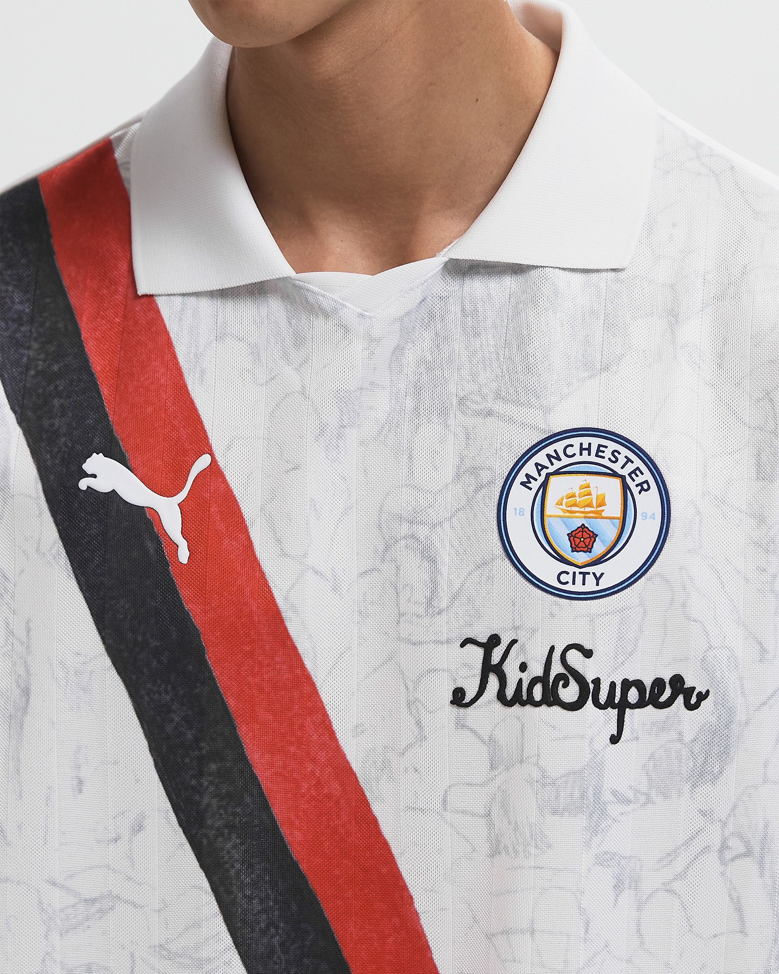 x KIDSUPER Manchester City LS Retro Shirt
