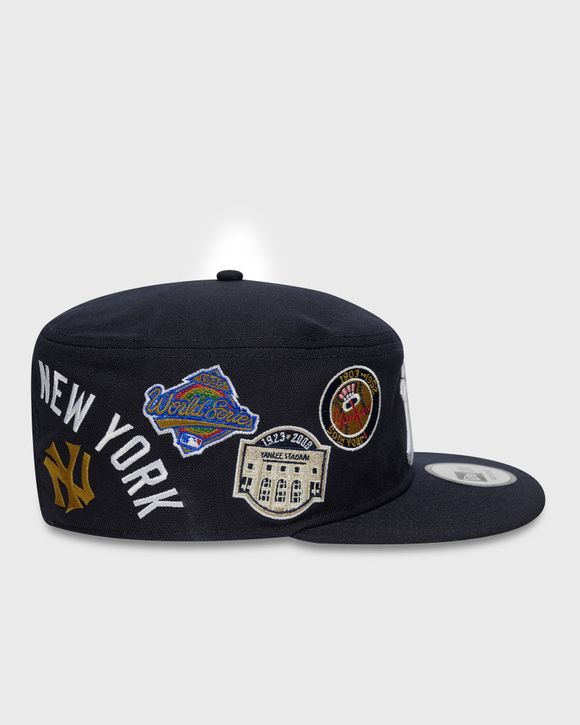 New era pillbox NY cap 7 3／8 New Era IMG MLB NY PILLBOX NEW YORK YANKEES Blue | BSTN Store