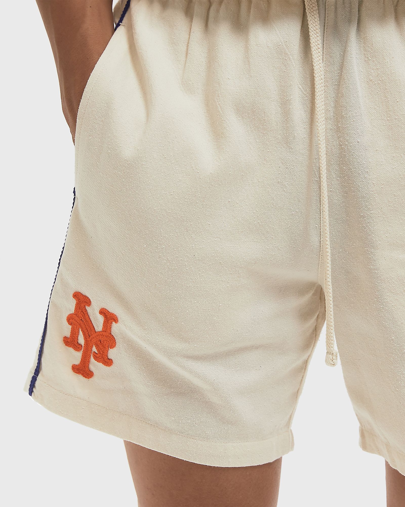 MLB PIPING REVERE SHORT NEW YORK METS