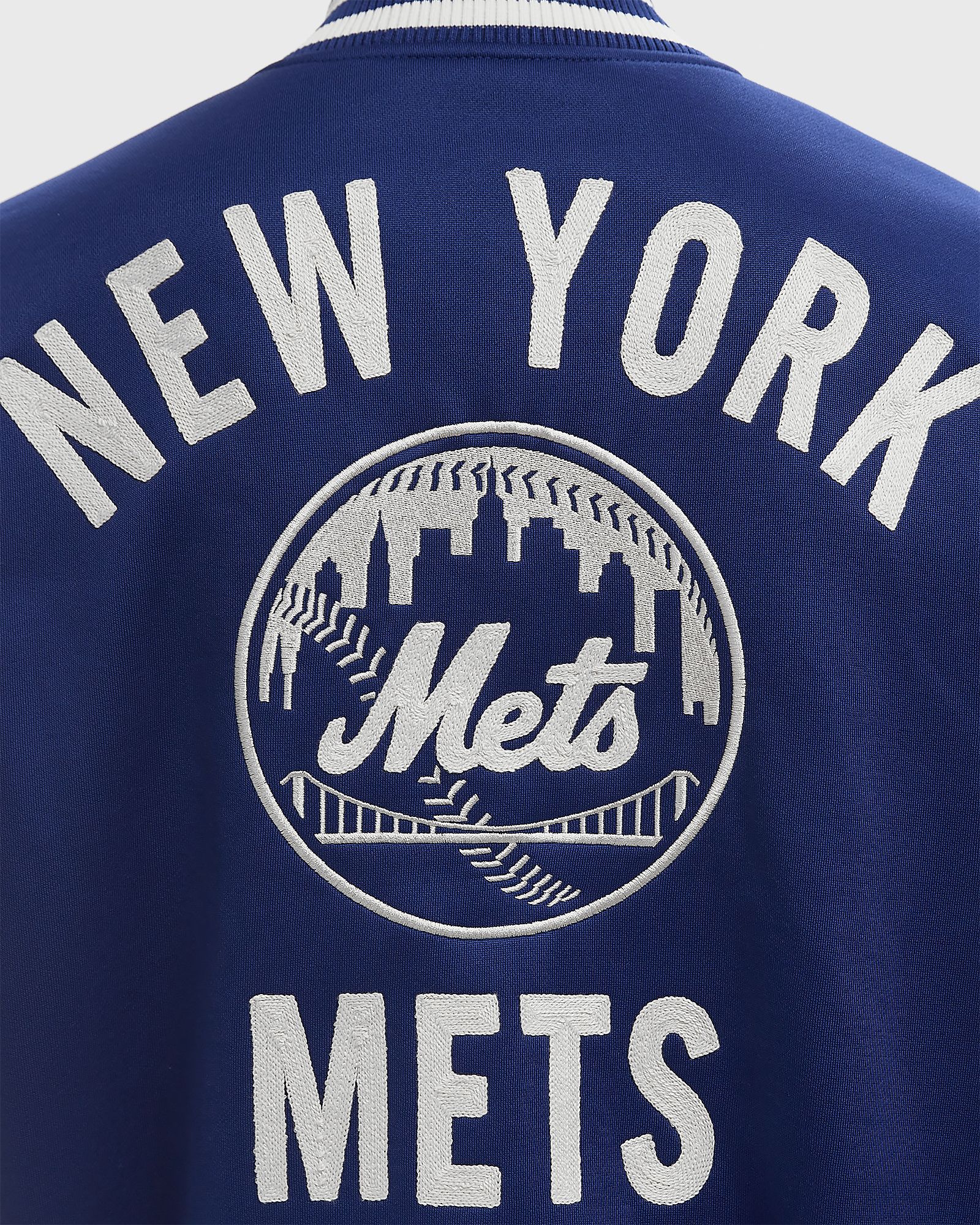 MLB JERSEY BOMBER JCKT NEW YORK METS