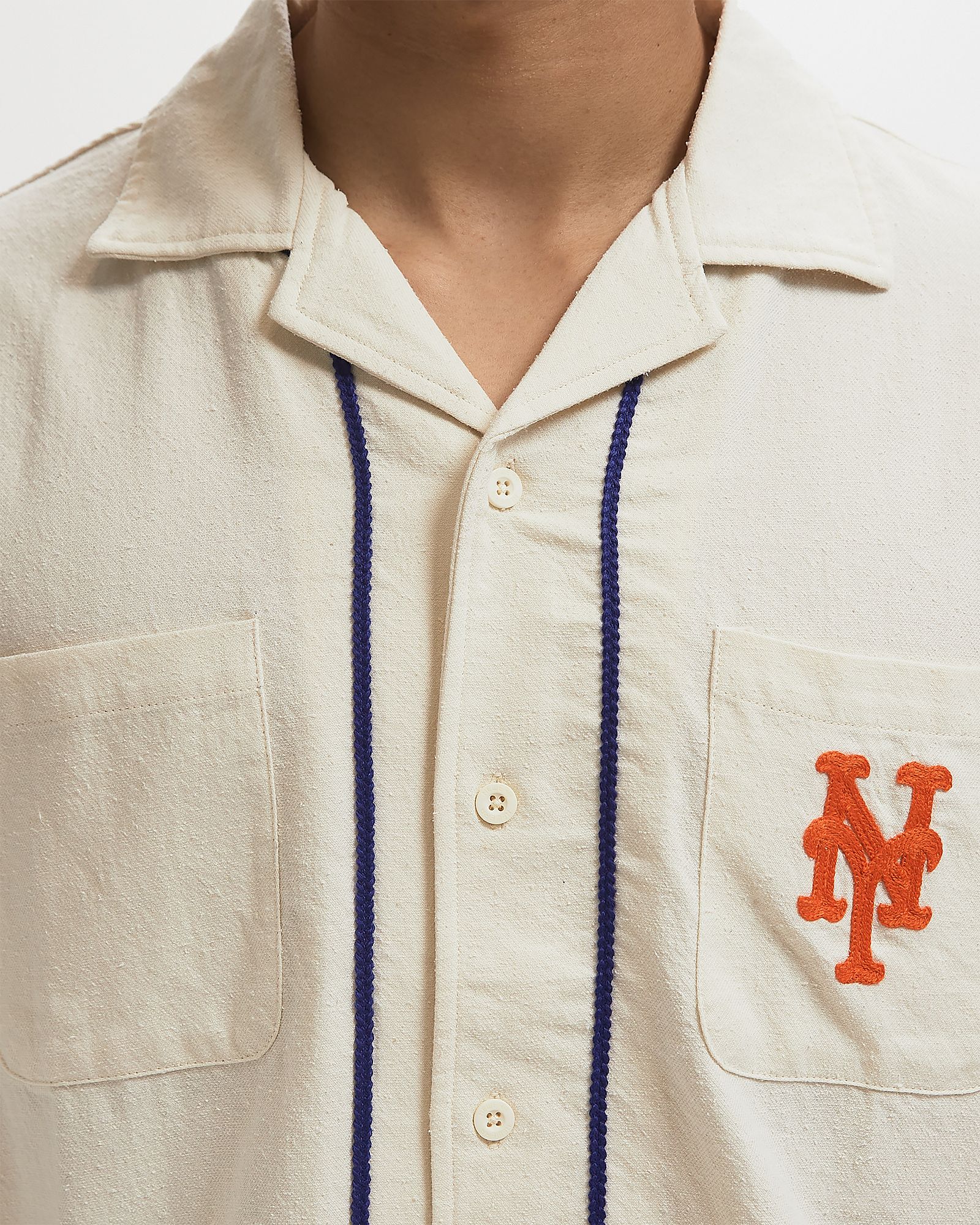 MLB PIPING REVERE SHIRT NEW YORK METS