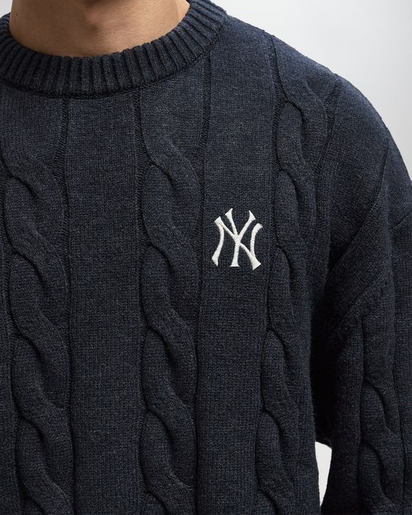 MLB CABLE KNIT CREW New York Yankees