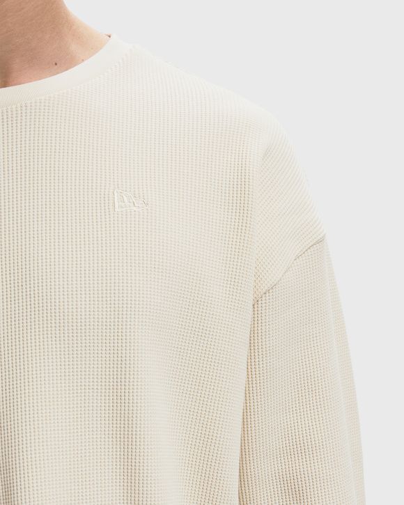 NE LS WAFFLE TEE NEWERA
