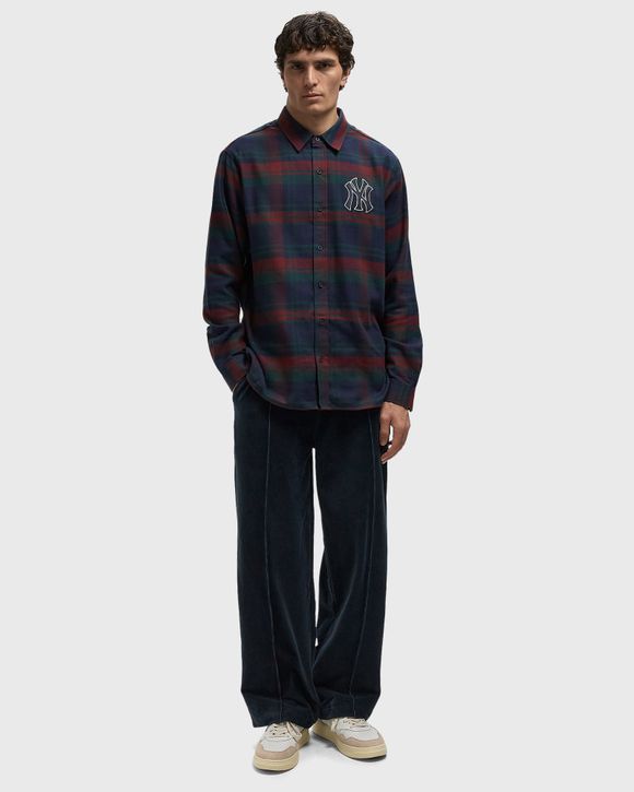 Thumbnail - MLB CHECK SHIRT New York Yankees