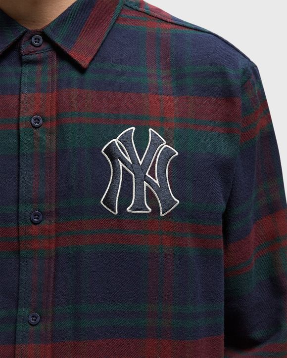 MLB CHECK SHIRT New York Yankees