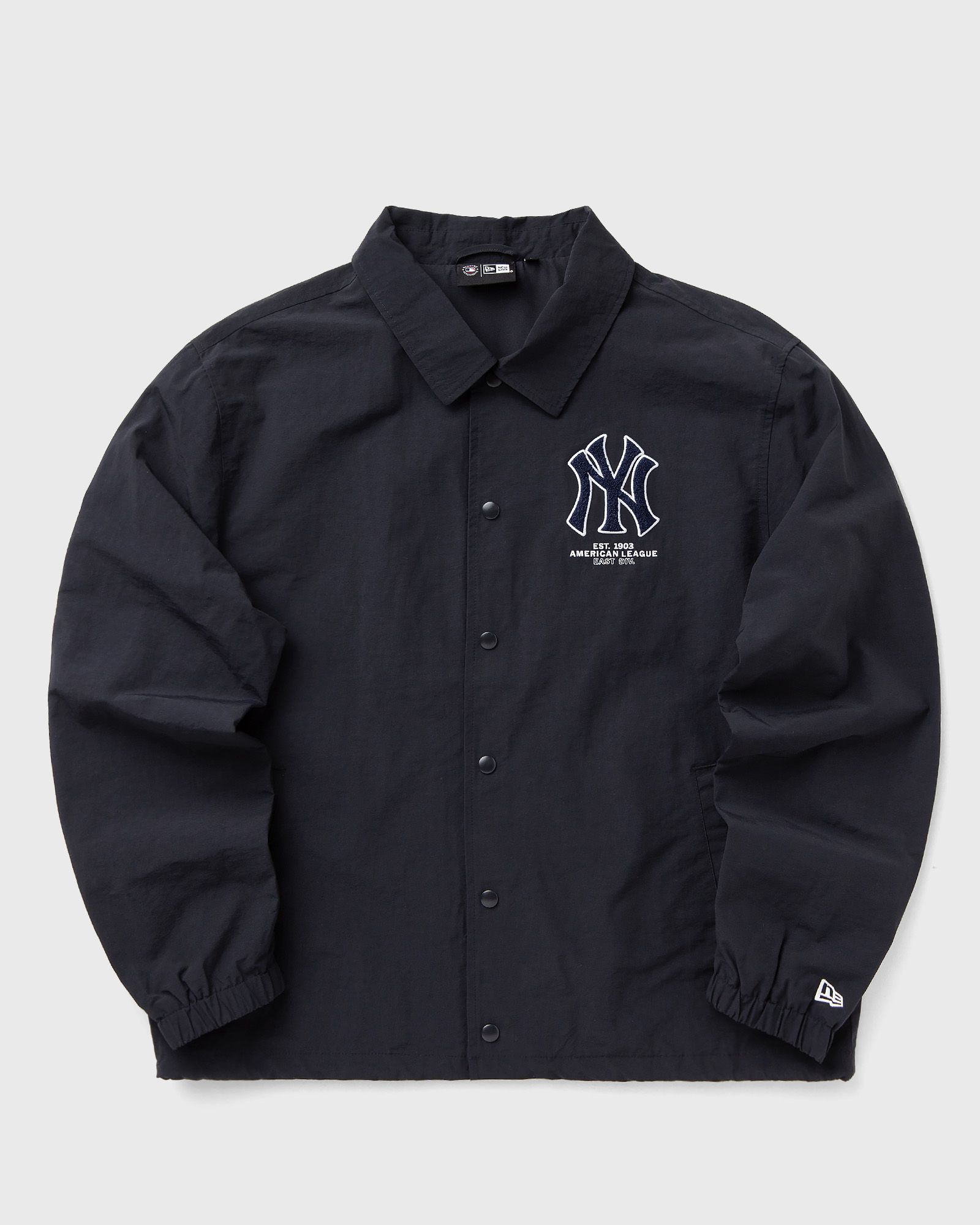 New Era Men's Blue Mlb Coaches Jacket New York Yankees
