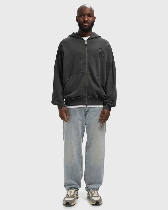 MLB WASHED FZ HOODIE LOS ANGELES DODGERS