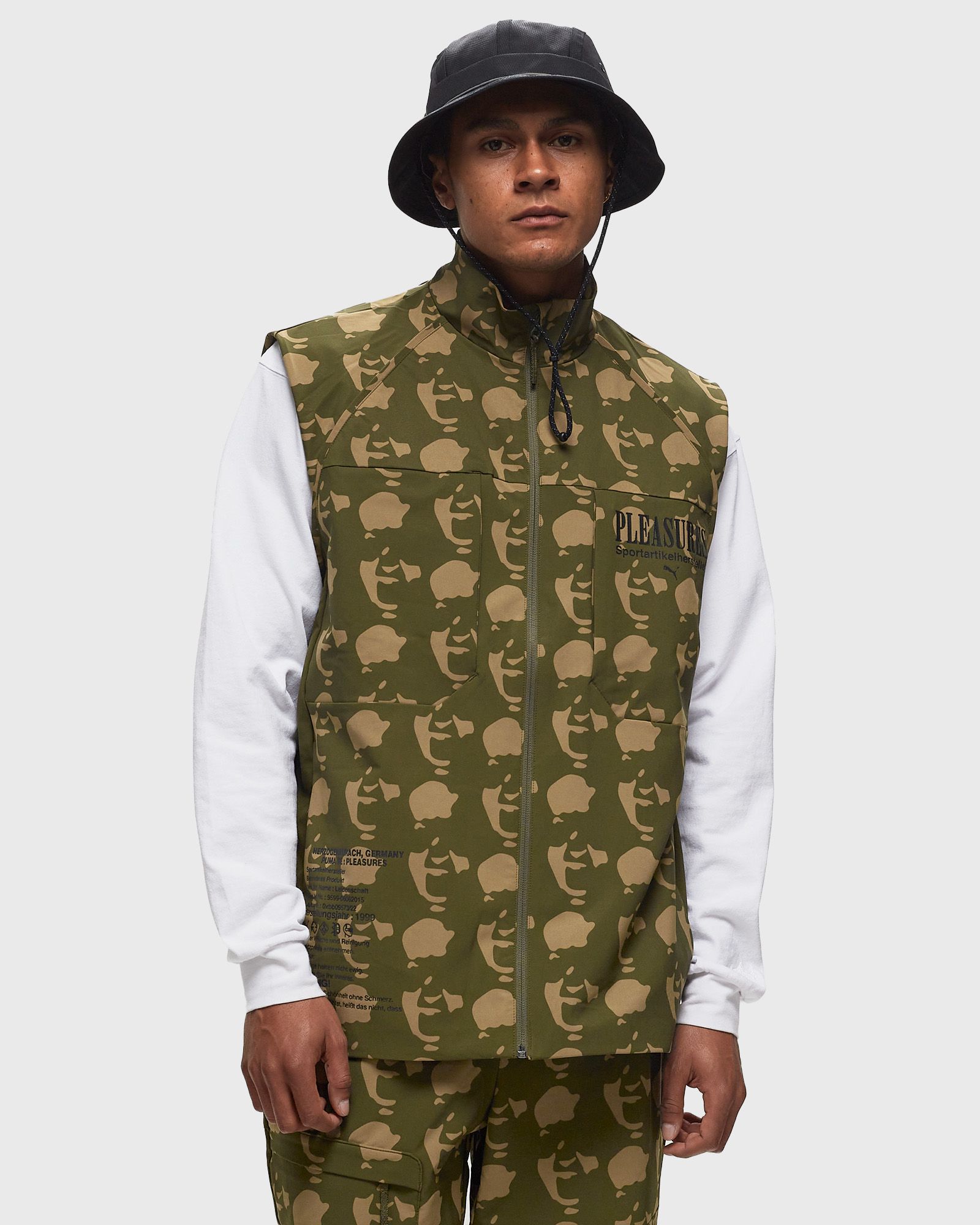 PUMA x PLEASURES Zip-Off Jacket