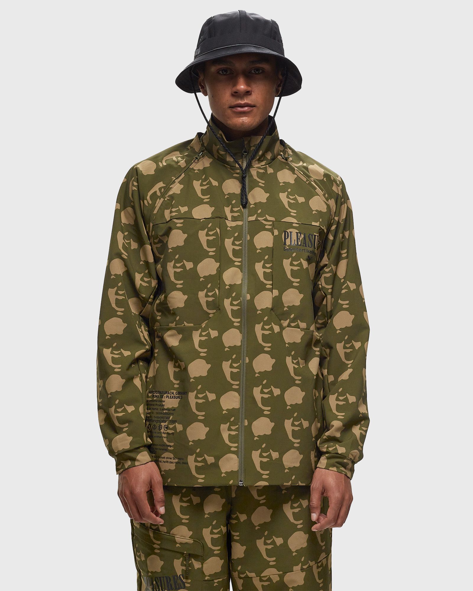 PUMA x PLEASURES Zip-Off Jacket