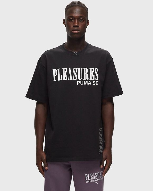 Puma PUMA x PLEASURES Typo Tee Black - Puma Black