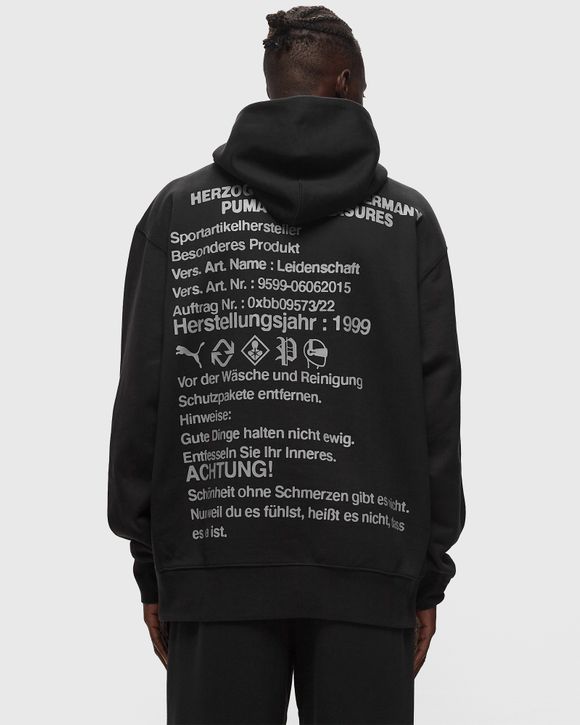 Puma PUMA x PLEASURES Graphic Hoodie Black | BSTN Store