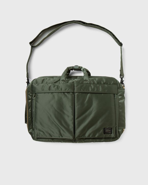 Porter-Yoshida & Co. TANKER 3WAY BRIEFCASE Green | BSTN Store