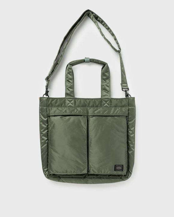 Porter Tanker L Shoulder Bag - Sage Green