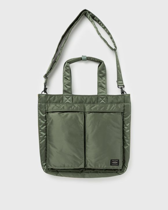 Porter-Yoshida & Co. TANKER 2WAY TOTE BAG Green | BSTN Store