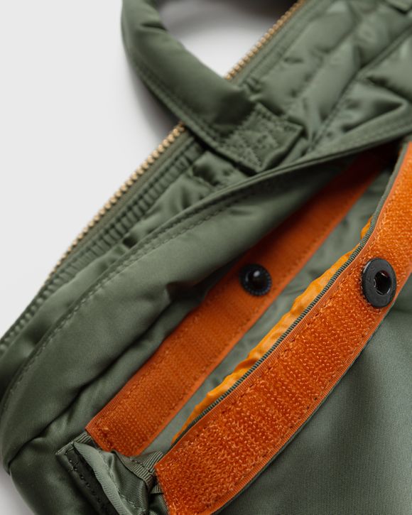 Porter-Yoshida & Co. TANKER SHORT HELMET BAG (L) Green - SAGE GREEN