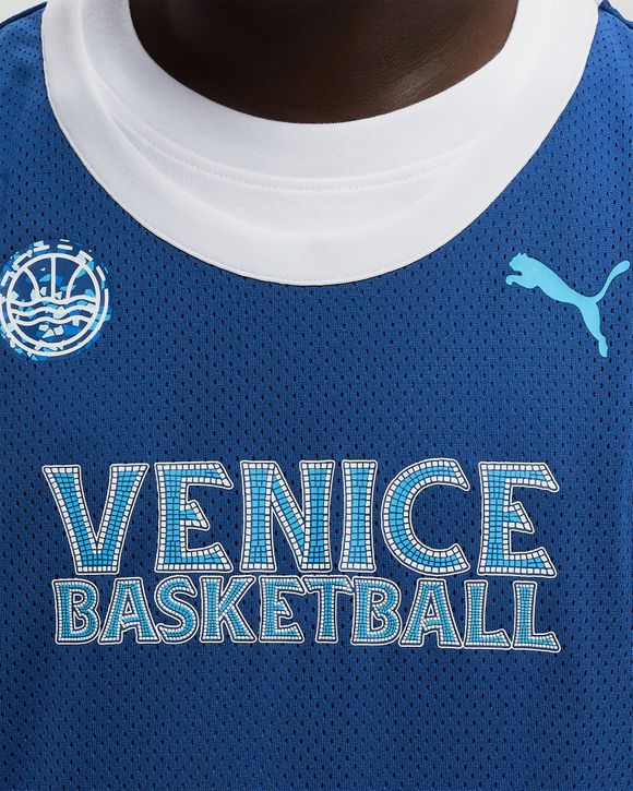 Puma x Venice Basketball League Men's Jersey, Royal Blue, M