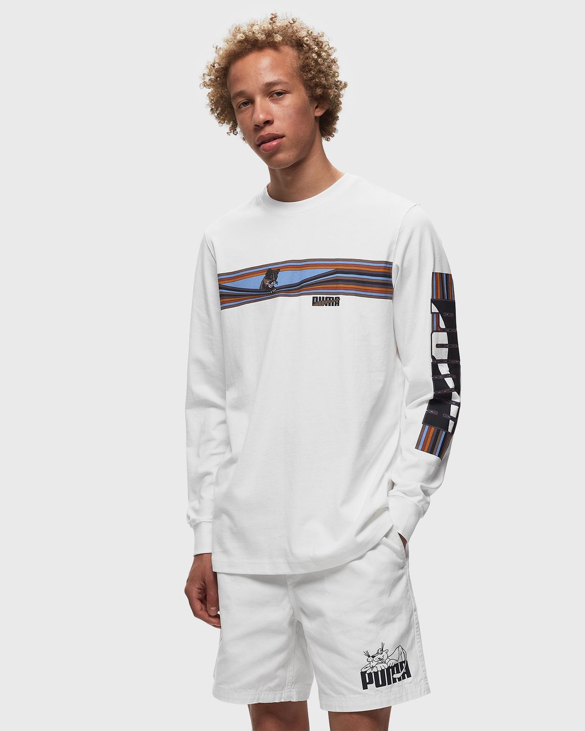 ★★PUMA★★ PUMA x NOAH Graphic Longsleeve 62386202 Puma PUMA x NOAH Graphic Longsleeve White | BSTN Store