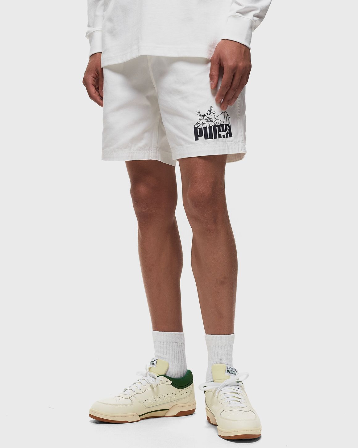 PUMA x NOAH Short White – Club Luminaries