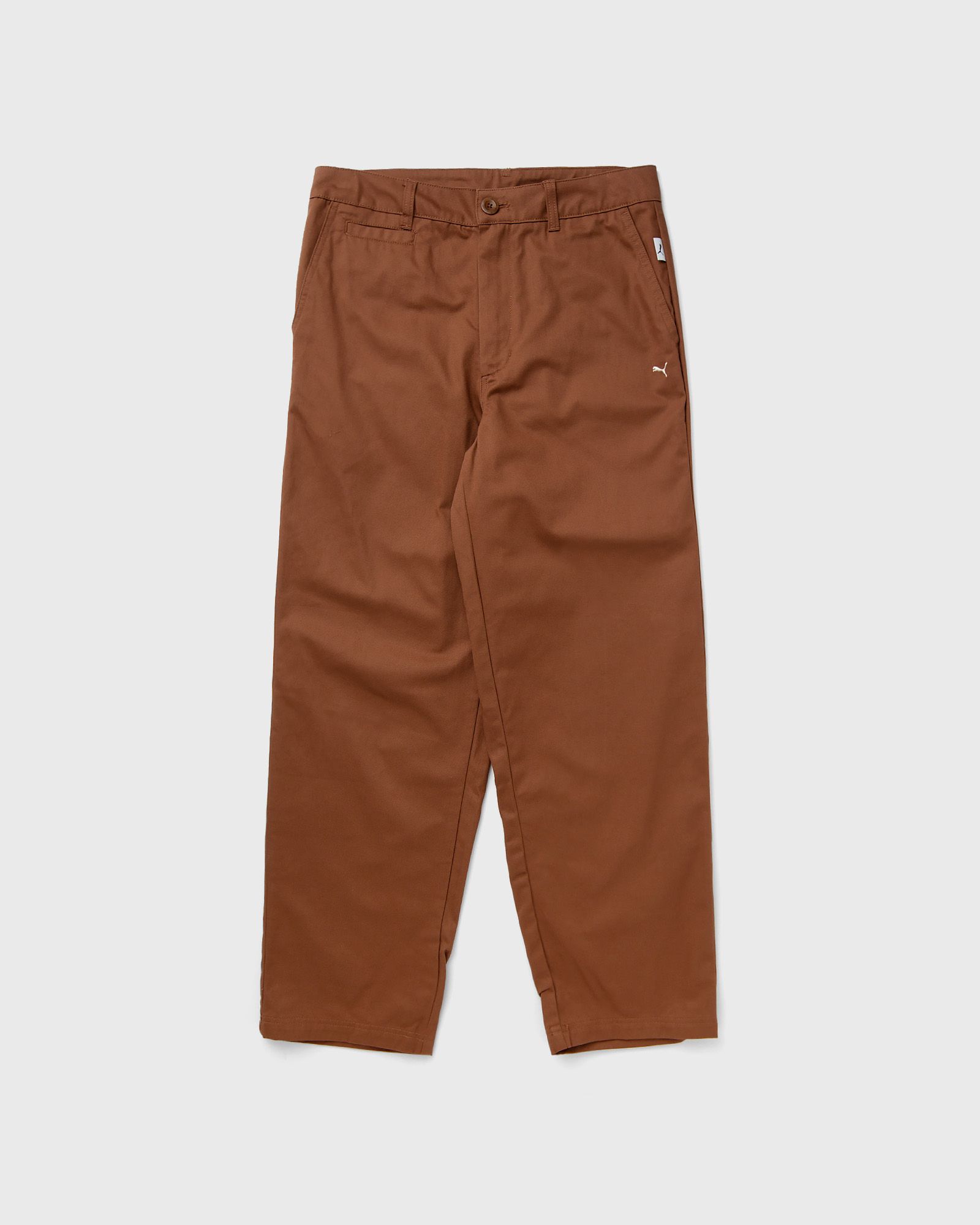 Puma - mmq chino pants men casual pants brown in größe:l