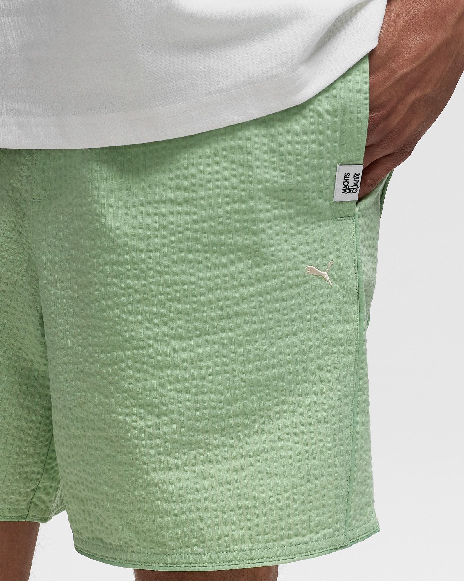 MMQ Seersucker Shorts