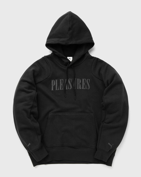 Pleasures core hot sale logo hoodie