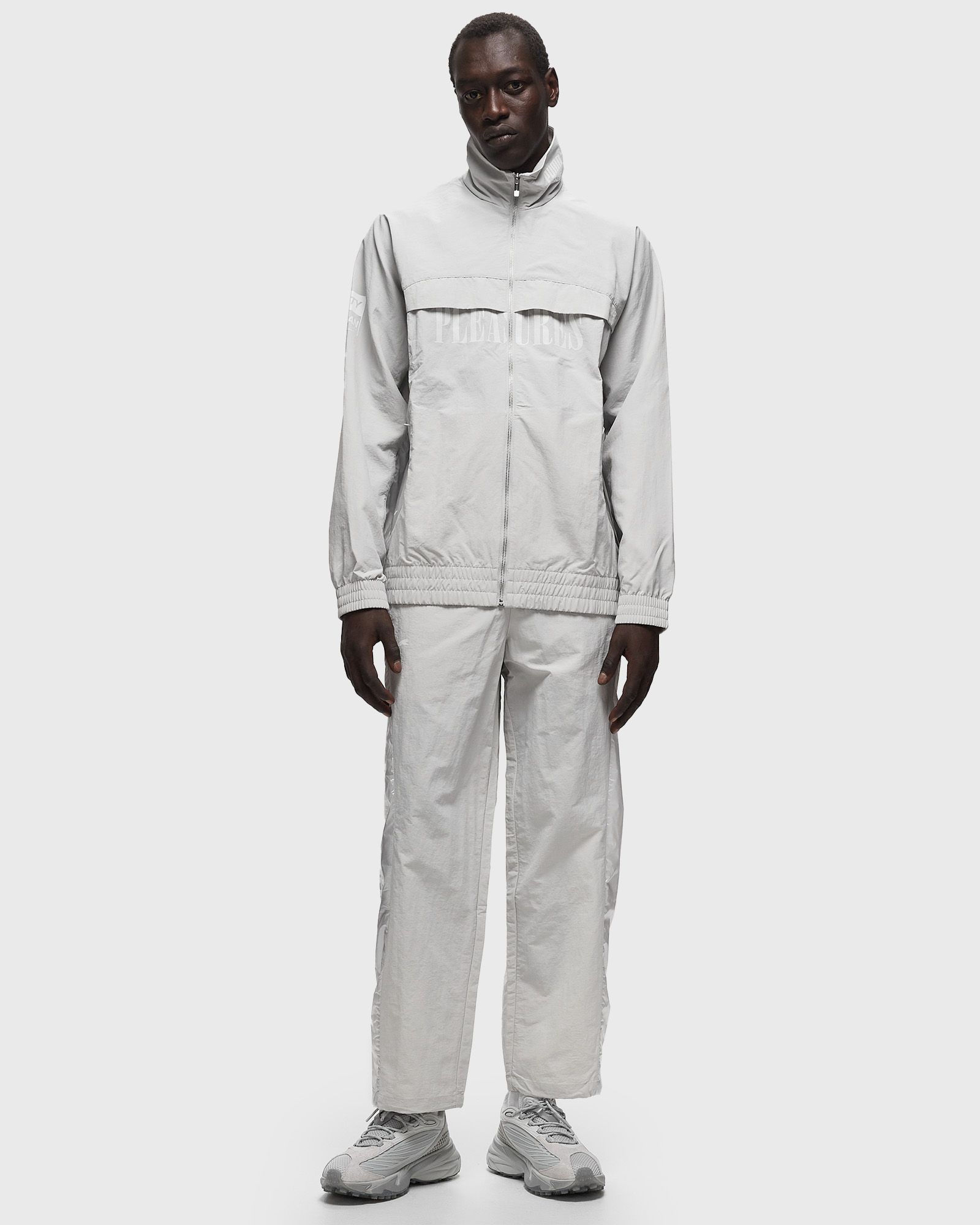 Puma PUMA x PLEASURES Cellerator Track Jacket Grey | BSTN Store