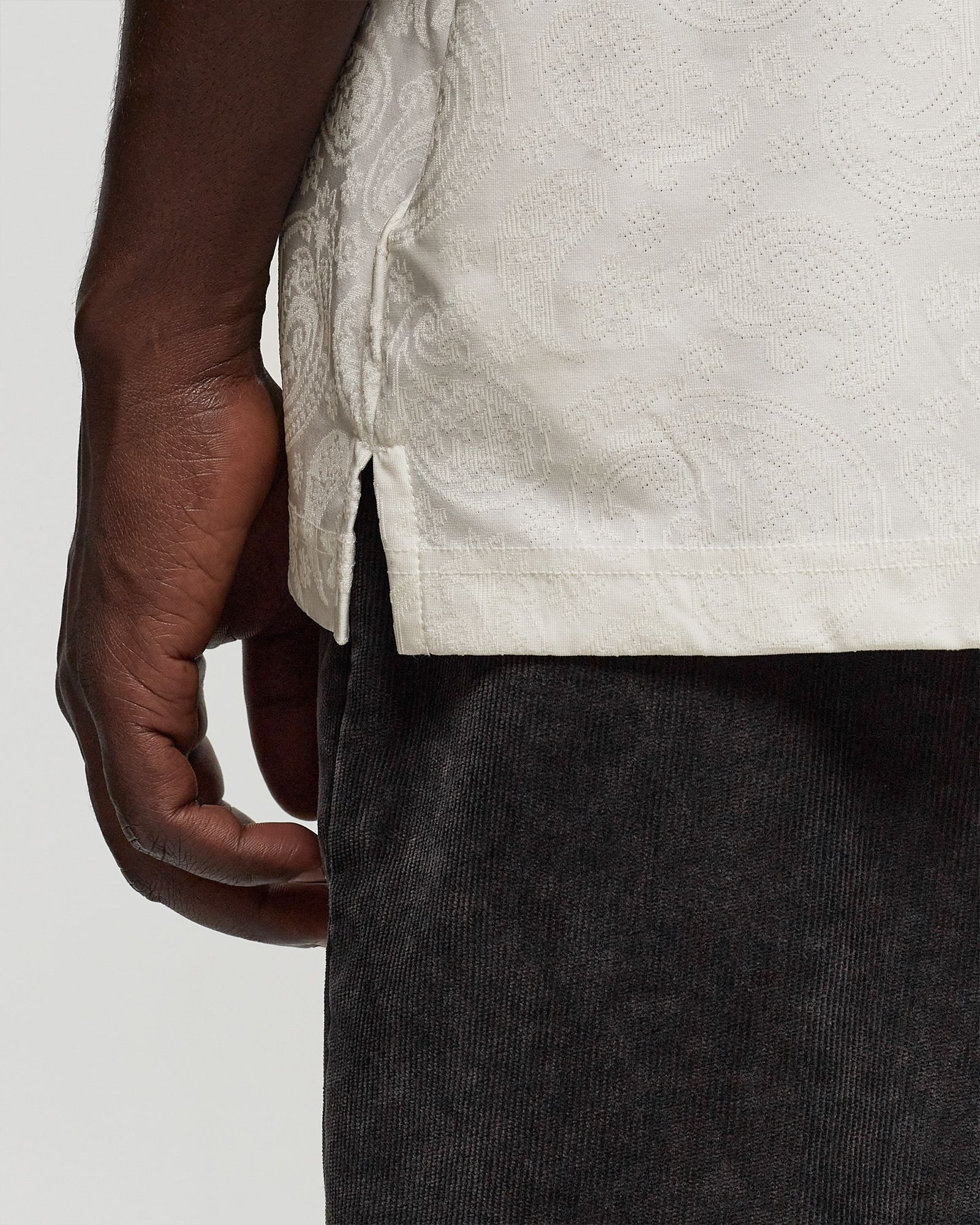 PUMA x QGC JACQUARD PAISLEY POLO