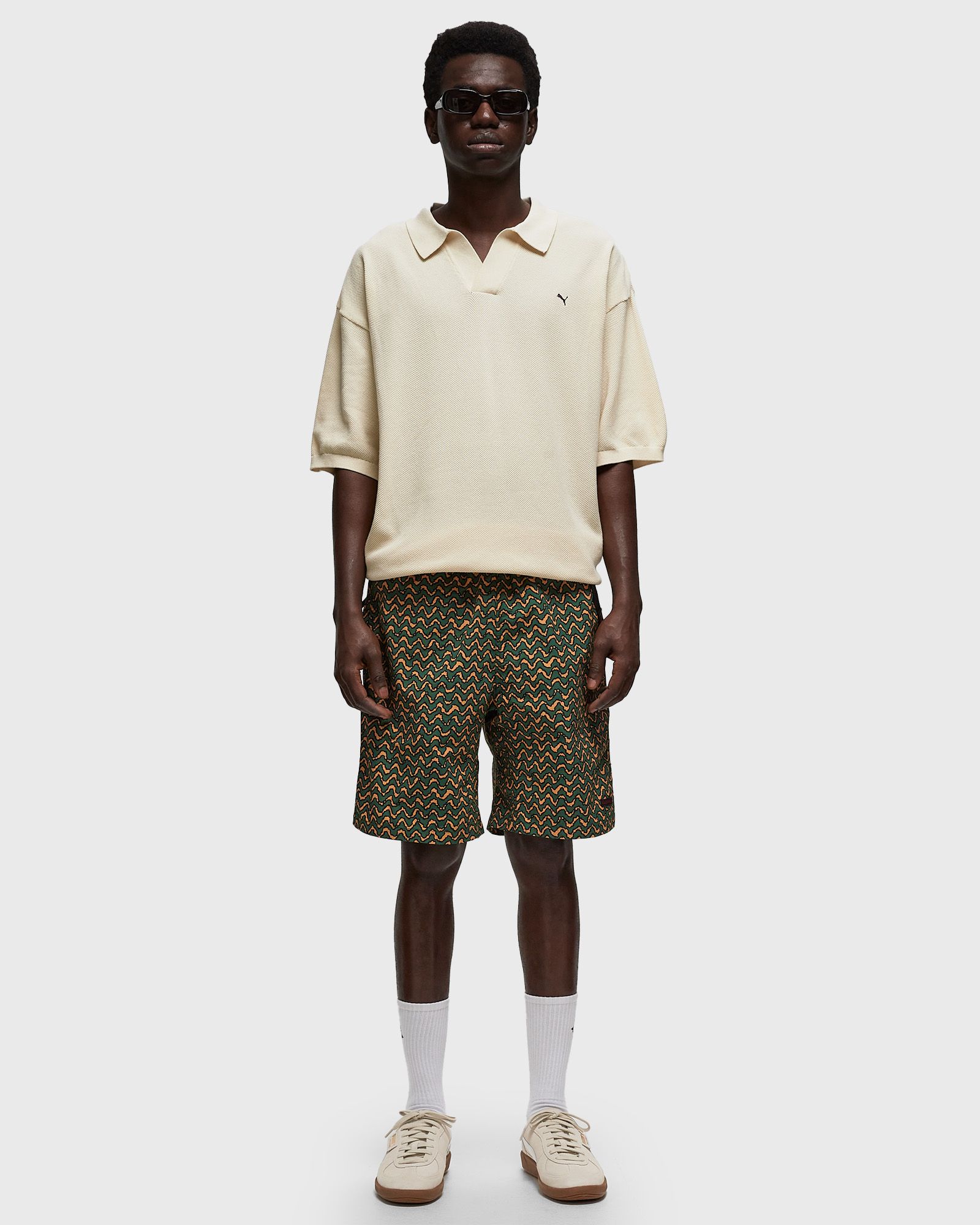 BASKETBALL NOSTALGIA Knitted Polo