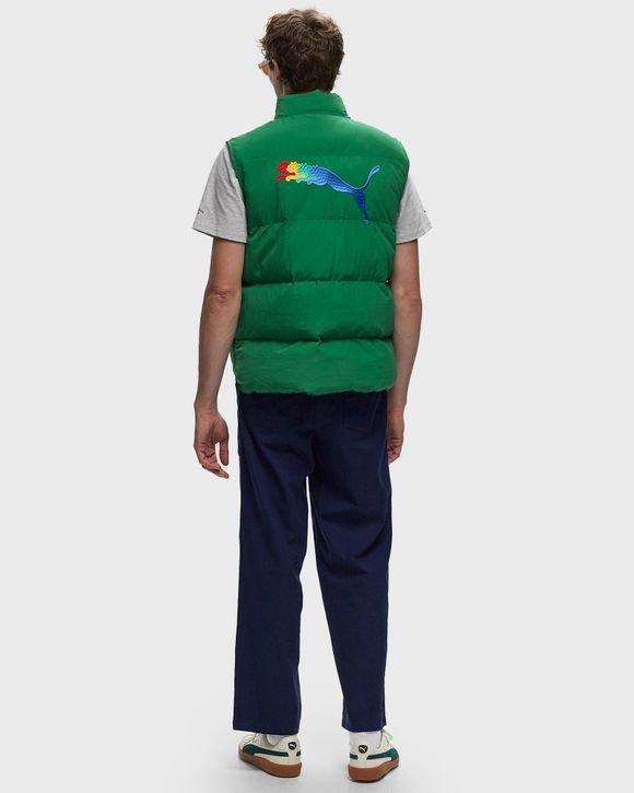 M ） PUMA(プーマ) x ノア ベスト PUMA NOAH Vest Puma x NOAH Primaloft Puffer Vest Green | BSTN Store