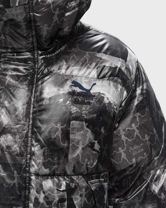 x KIDSUPER MMQ AOP Puffer Jacket