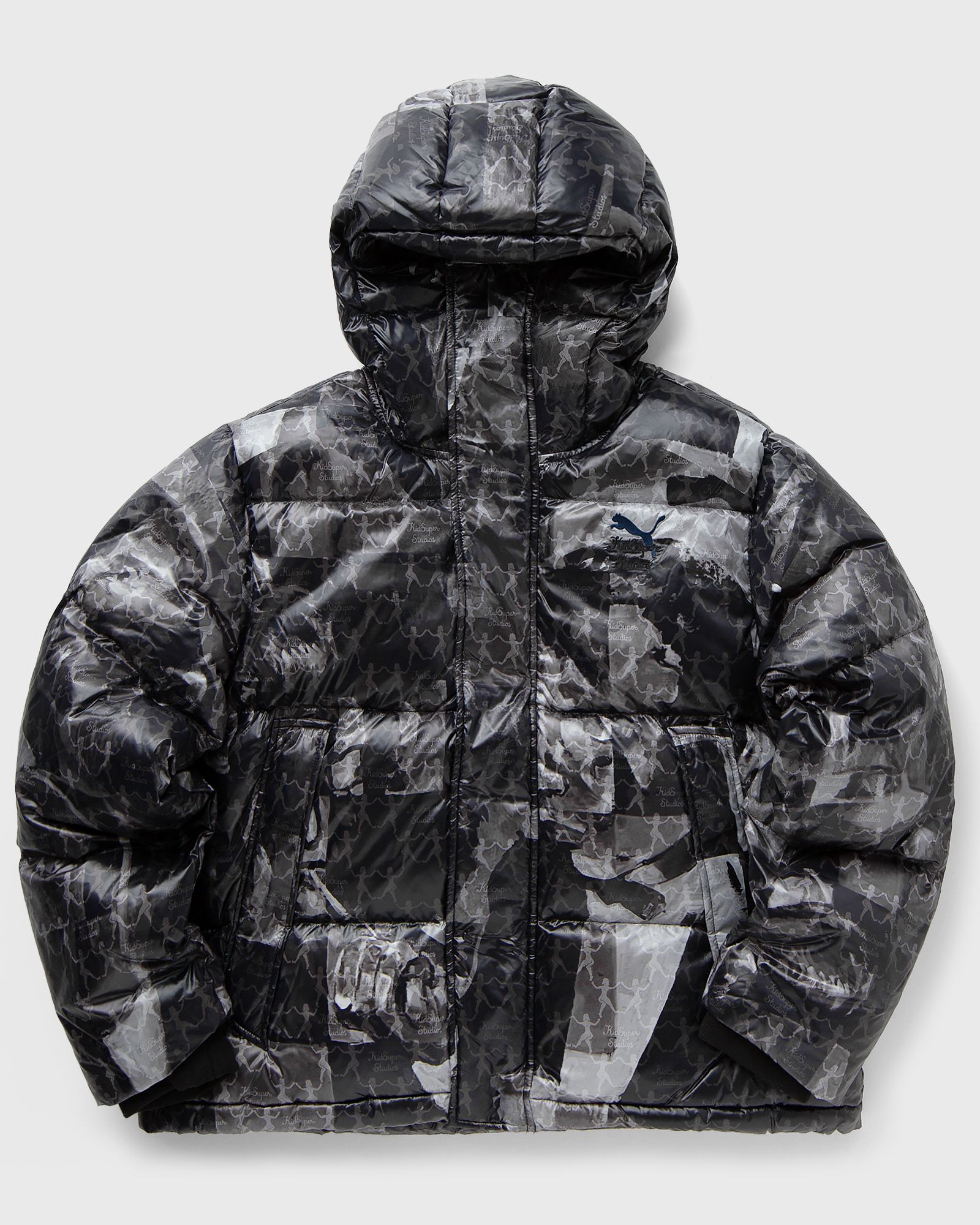 x KIDSUPER MMQ AOP Puffer Jacket