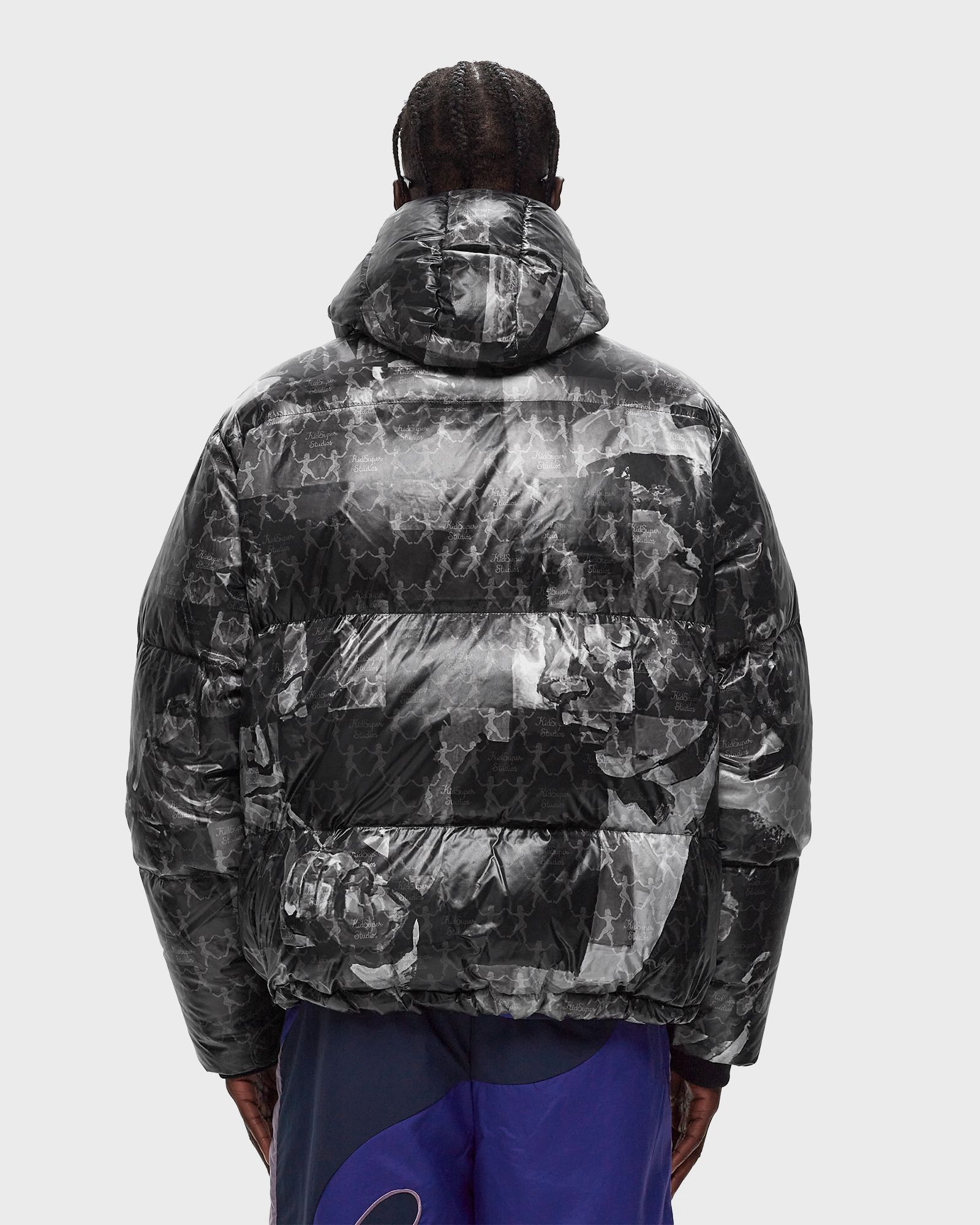 x KIDSUPER MMQ AOP Puffer Jacket