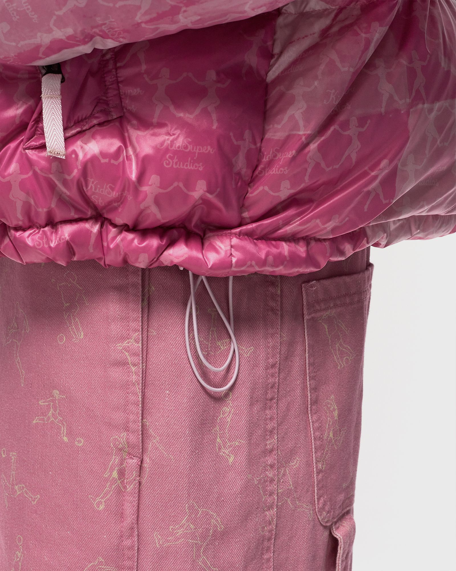 x KIDSUPER MMQ AOP Puffer Jacket