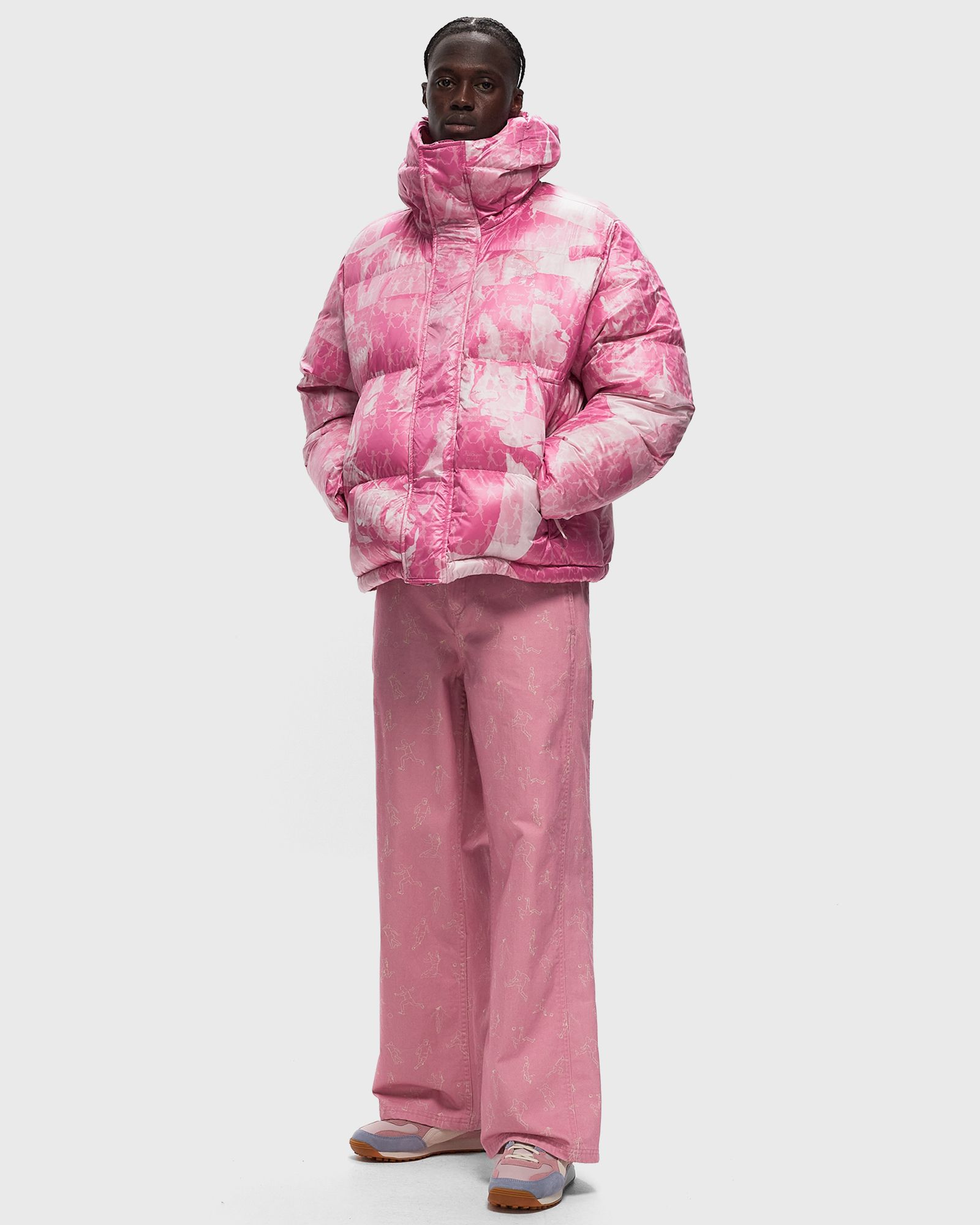 x KIDSUPER MMQ AOP Puffer Jacket