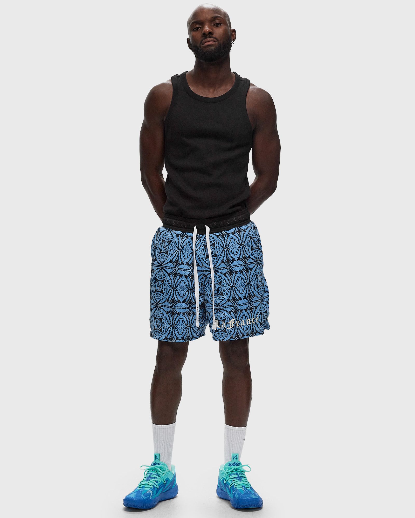 PUMA HOOPS x LAFRANCÉ Mosaic Shorts