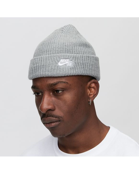 Nike sb fisherman beanie grey online