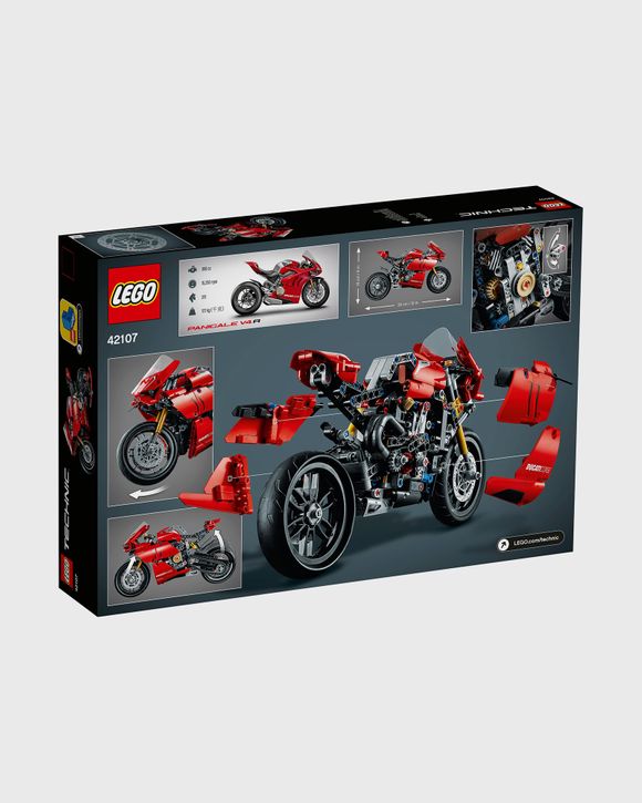 Con Lego alla guida della Ducati Panigale V4 R