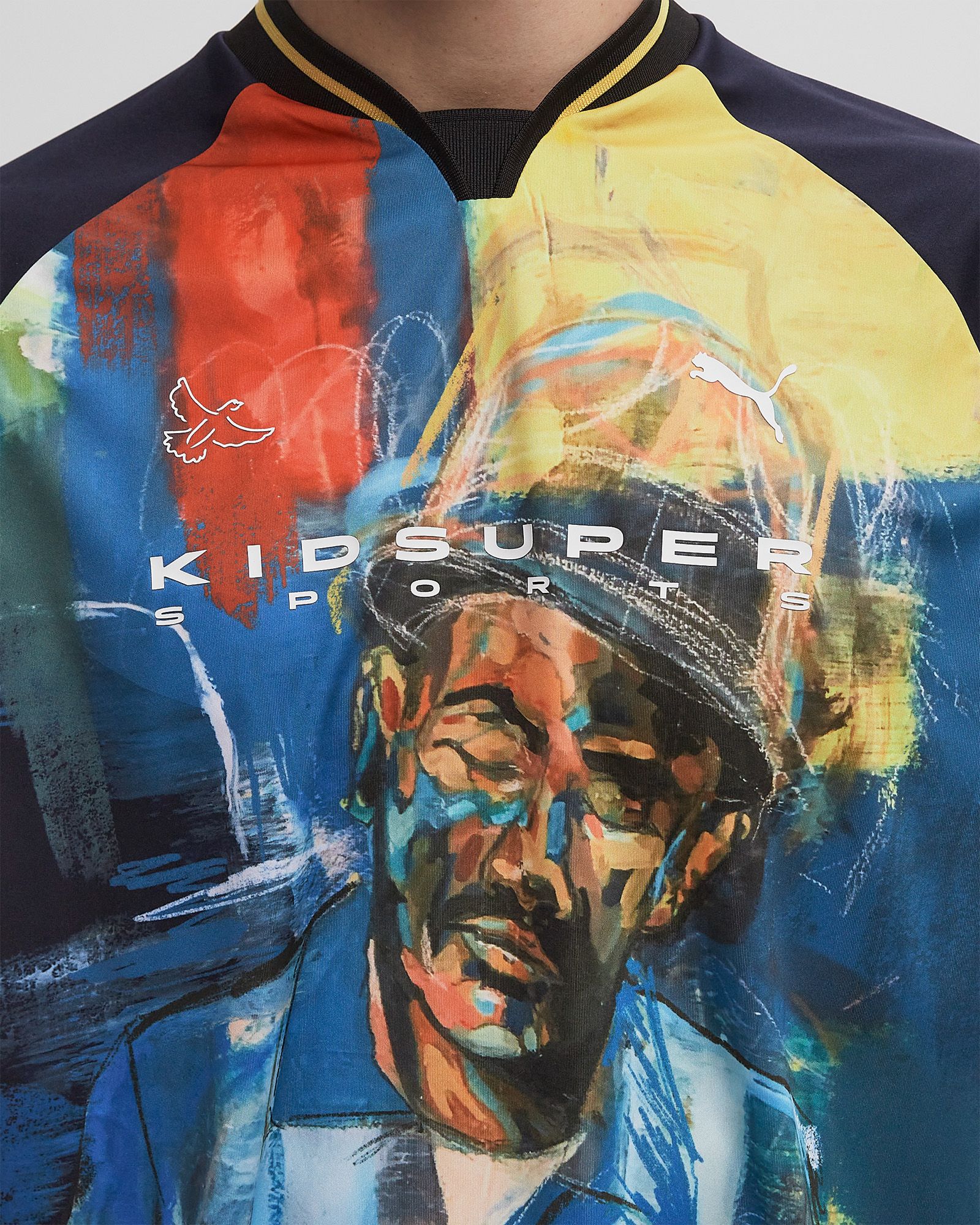Puma x KIDSUPER Graphic Jersey Blue | BSTN Store