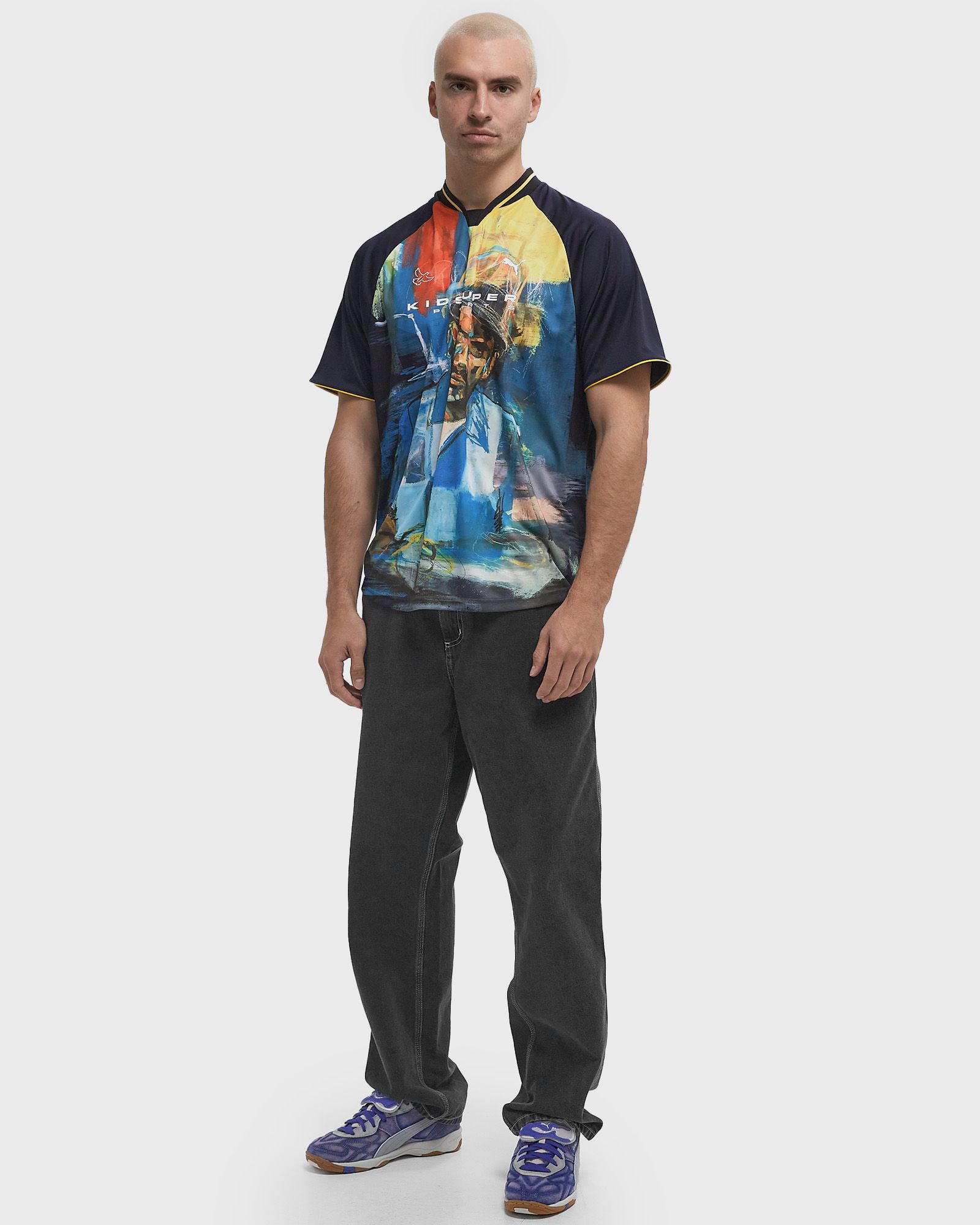Puma x KIDSUPER Graphic Jersey Blue | BSTN Store