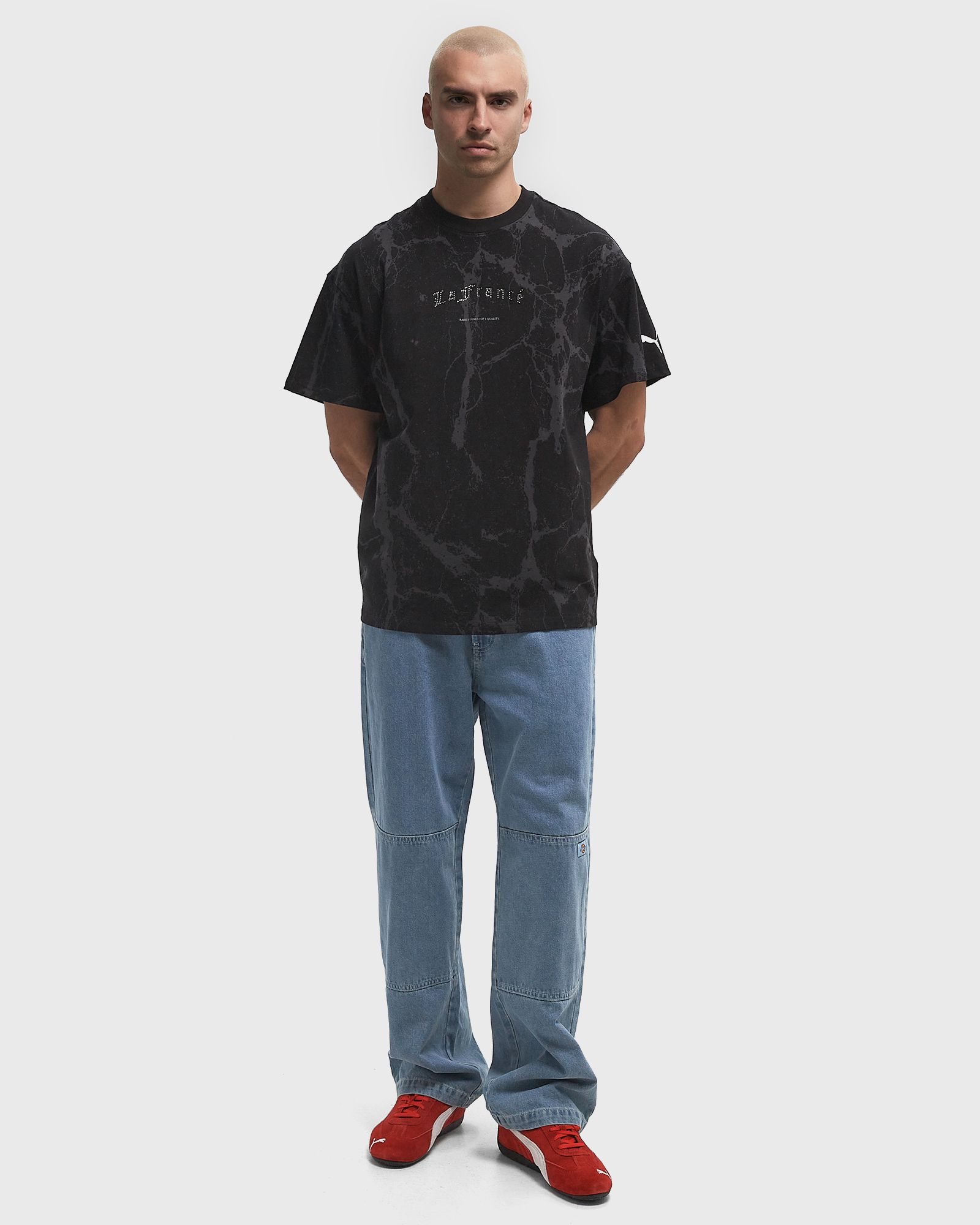 Hoops x Lafrance Written in Chrome Marble Tee